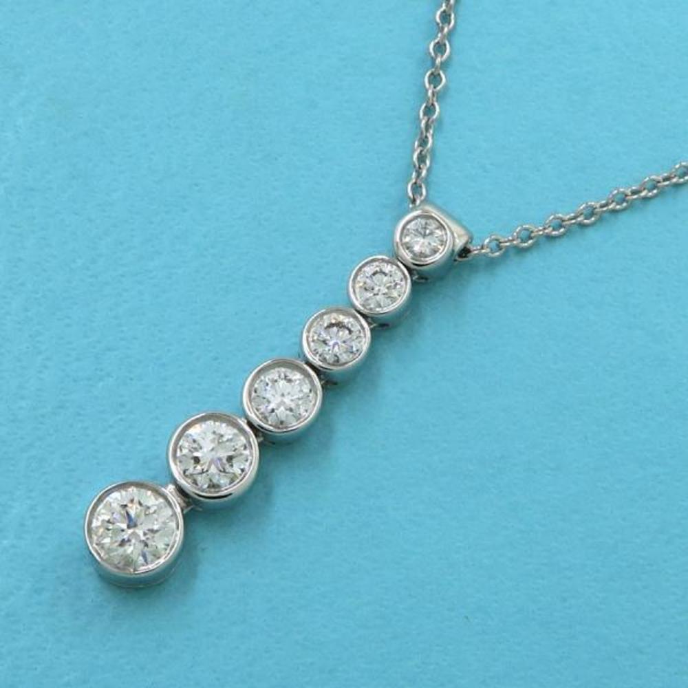 Tiffany Jazz Drop Diamond Necklace